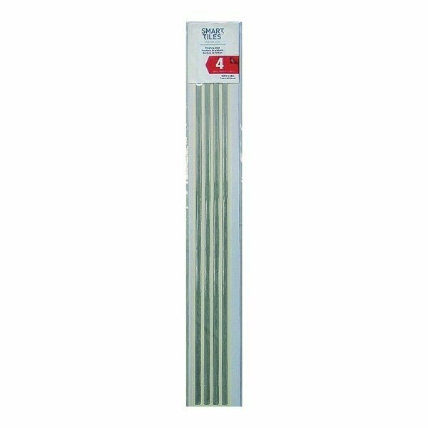 Quo QUINCO SE10764 Tile Edge, 18 in L, 0.27 in W, Silver SE1076